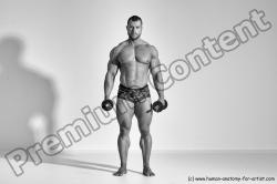 Bodybuilding reference poses of Ramon